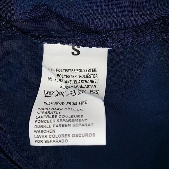 QED LONDON Oversize Navy Romper with Pockets-S - Picture 7 of 8